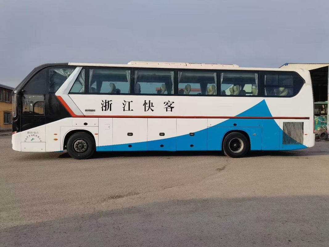 Подержанный автобус Kinglong Coach 39 мест XMQ6129 Люксовый грузовой пассажирский транспорт A/C