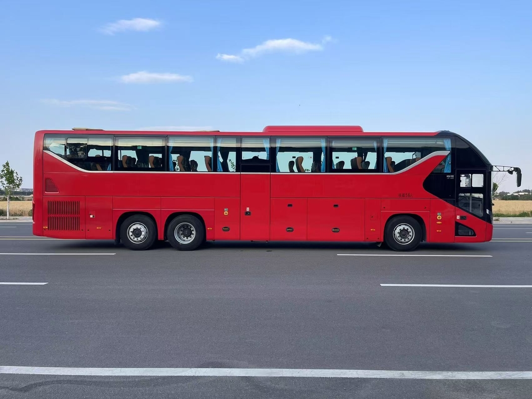 Автобусный автобус Yutong 56 мест Модель ZK6137 Двойная задняя ось 2021 год Подвеска подушки безопасности