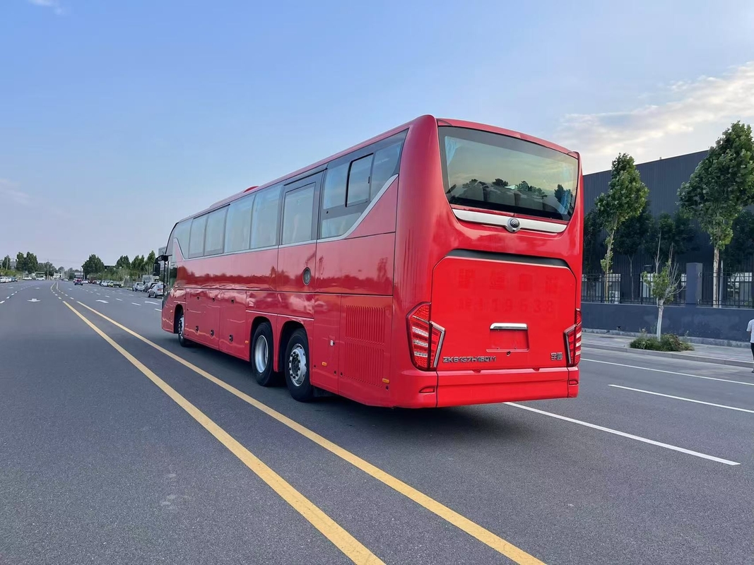 Автобусный автобус Yutong 56 мест Модель ZK6137 Двойная задняя ось 2021 год Подвеска подушки безопасности