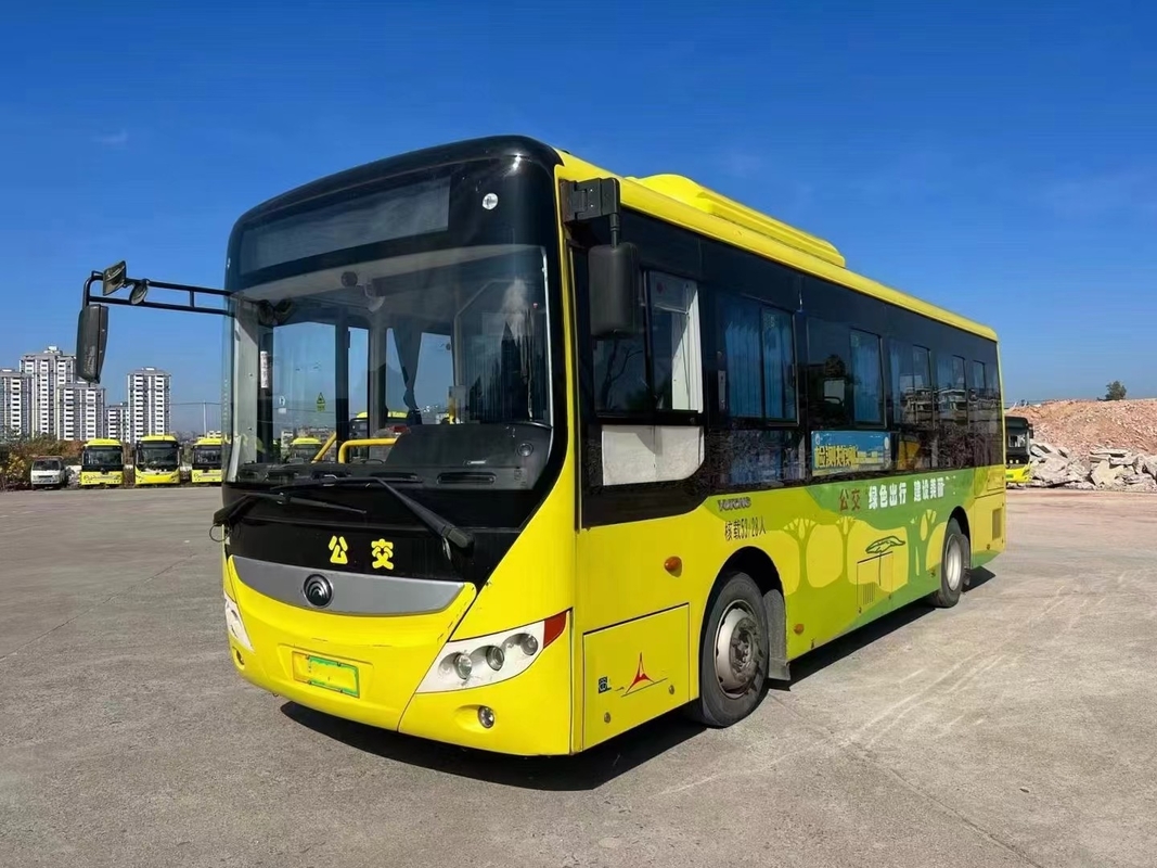 Подержанный электрический автобус Ютонг Городской автобус ZK6815 Время автономной работы 280 км 23 места 59 пассажиров Общественный транспорт