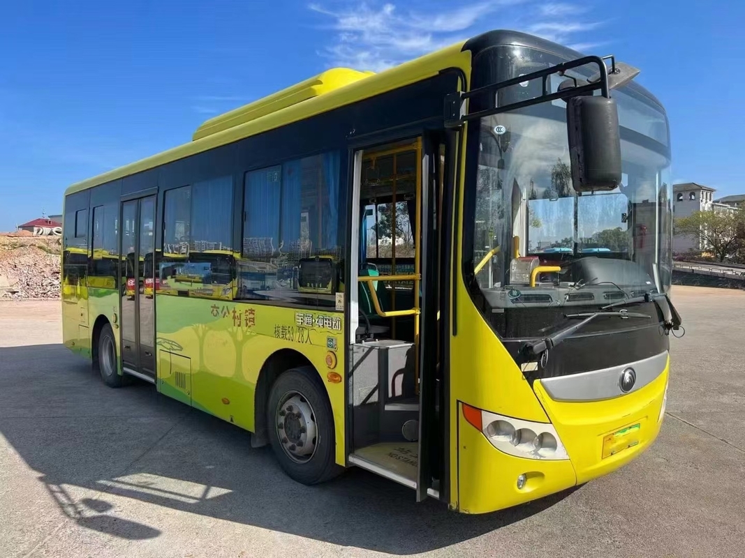 Подержанный электрический автобус Ютонг Городской автобус ZK6815 Время автономной работы 280 км 23 места 59 пассажиров Общественный транспорт
