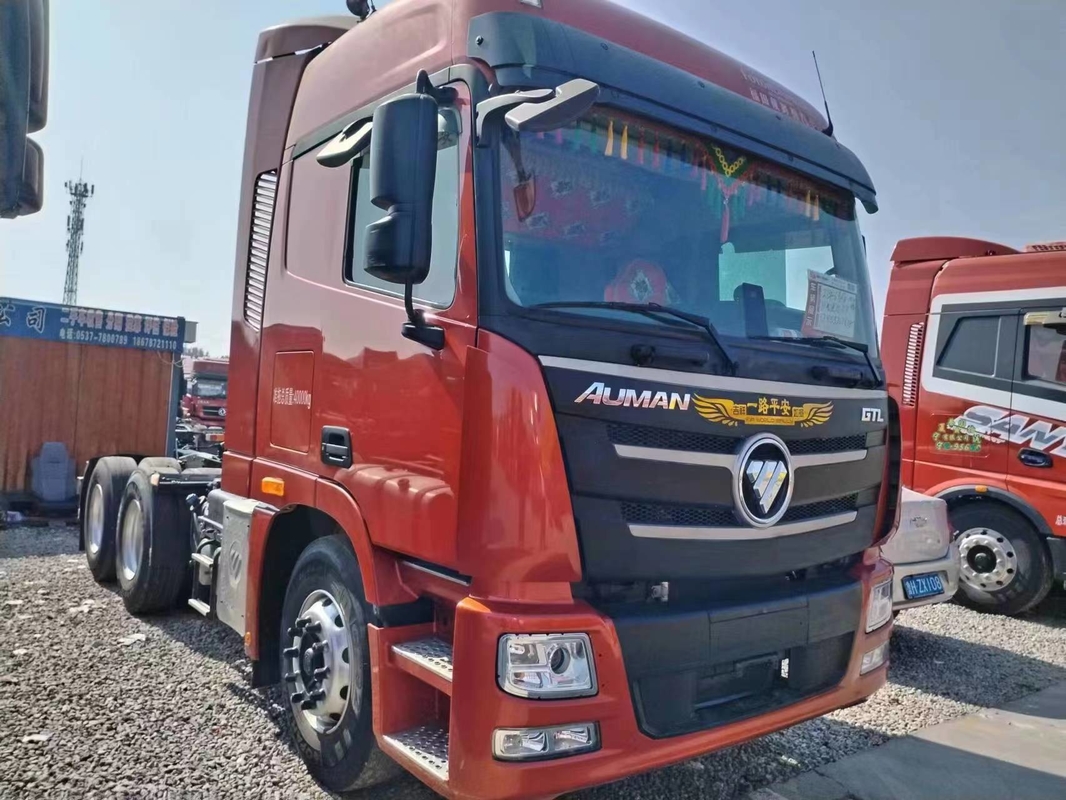 Подержанный трактор China Truck 10 колес Foton GTL 510hp Мощный тракторный грузовик с спальным тяжелым грузовиком