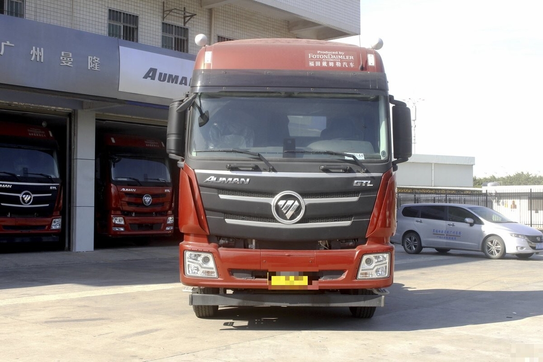 Подержанный трактор грузовик голова для продажи Foton Auman 6 * 4 режим управления 430hp низкий пробег 2022 год топливно-эффективный двигатель