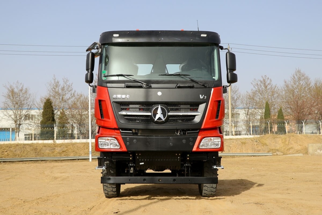 Дампер для продажи 550 л.с. Beiben 6 * 4 режим управления Использованный шасси демпера Weichai двигатель Euro 5 LHD