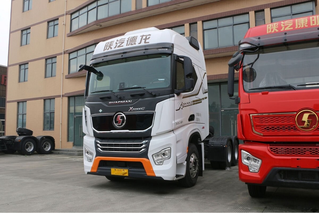 Подержанный трактор для продажи Шакман X5000S 6*4 режим привода 560hp высокоэффективный двигатель LNG голова лошадь