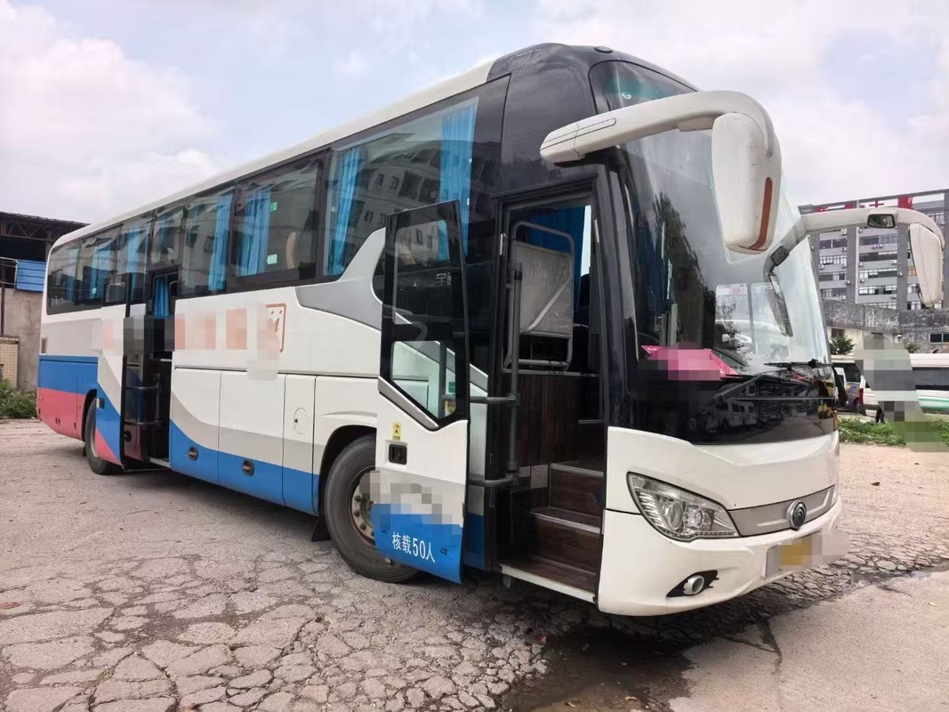 Мощный коммерческий автобус ZK6120 в отличном состоянии, 50 мест, чистая приборная панель, дизельный двигатель