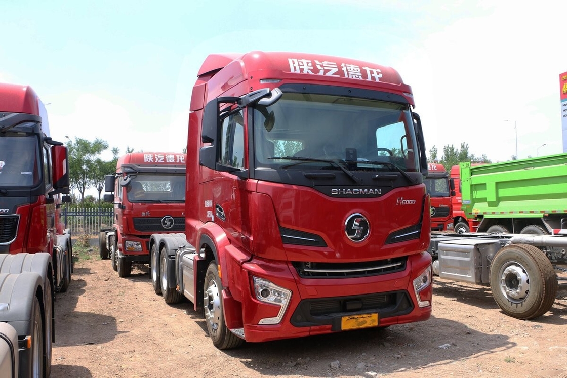 Продается тягач Shacman H6000 6*4 с пробегом, привод 480 л.с., лучшие китайские марки тягачей