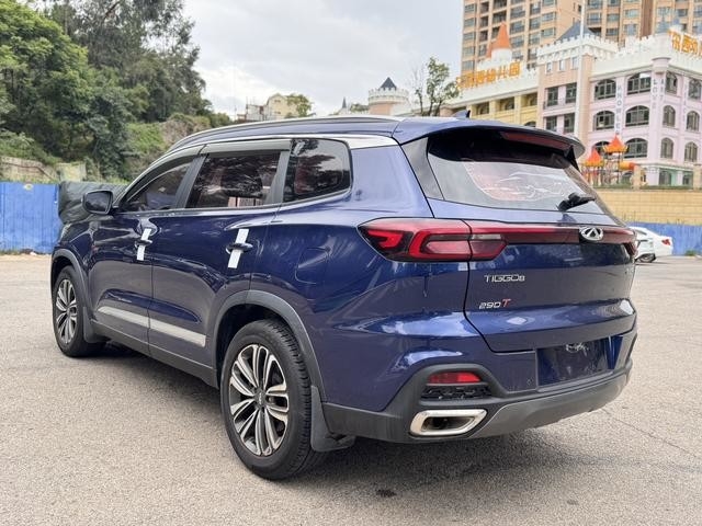 Китайский подержанный внедорожник с небольшим пробегом Chery Tiggo 8, автоматическая коробка передач, 2019 год, для семейного и коммерческого использования