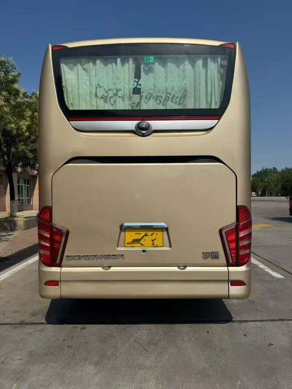 ZK6137 Yutong Б/у Пассажирский Автобус / 56-Местный Двухдверный Левосторонний Роскошный Автобус