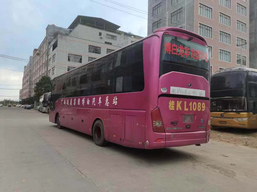 ZK6122 Yutong двухэтажный автобус Подержанный пассажирский автобус /49-местный двухдверный двухдверный левоугольный роскошный автобус