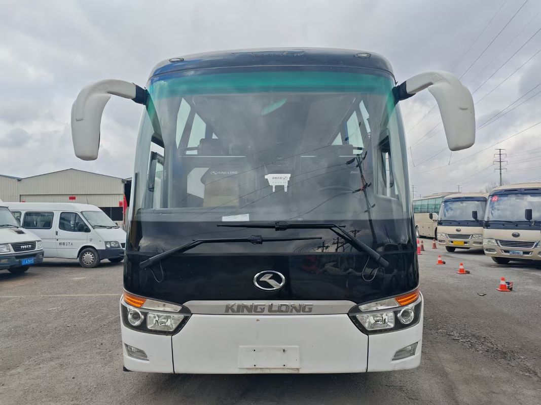 Подержанный автобус 2020 года, 55 мест, 12 метров, плавные формы, подержанный автобус King Long XMQ6129, двойные двери