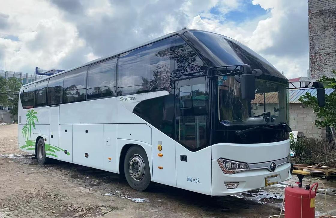 Использованный автобус Yutong Coach на 50 мест, класса люкс, Weichai, для экскурсий, дизельный, для аэропорта, церкви, пригородных перевозок