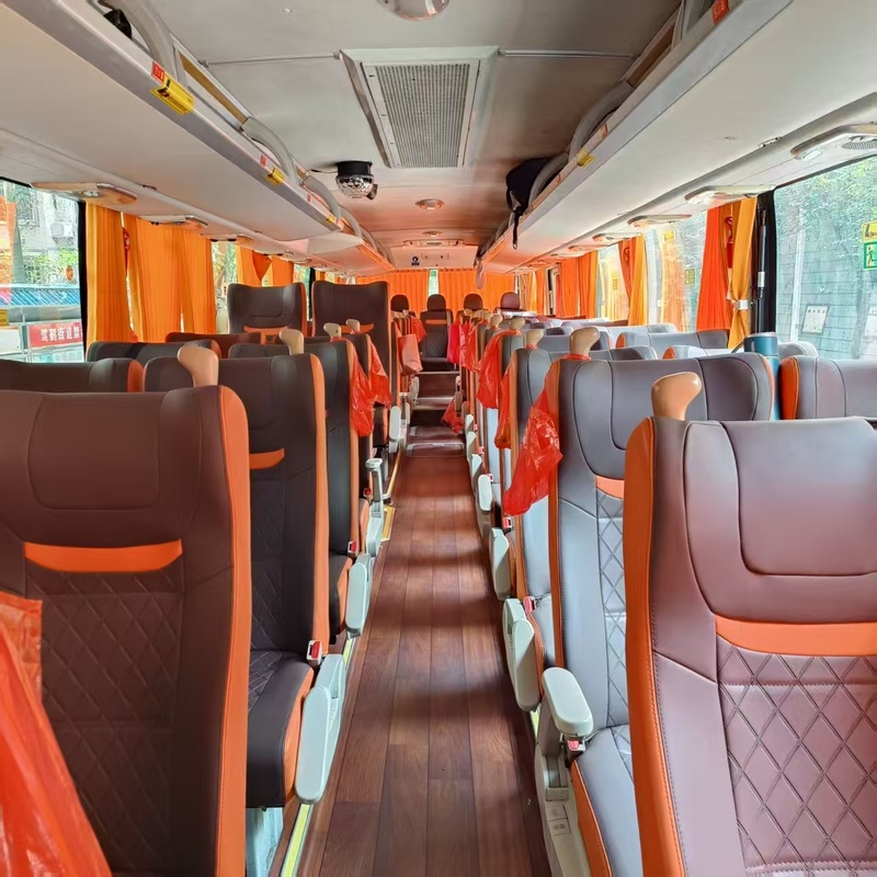 Подержанный дизельный 12м Ютонг автобус 55-местный Вэйчай тур аэропорт церковь общественный транспорт Школа Межгородские междугородные автобусы RHD/LHD