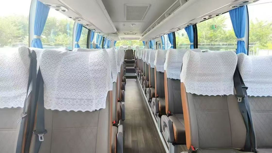 Подержанный 50-местный дизельный автобус Yutong Coach Bus Zimbabwe Congo Weichai Engine Tour Межгородские междугородные автобусы Rhd/Lhd