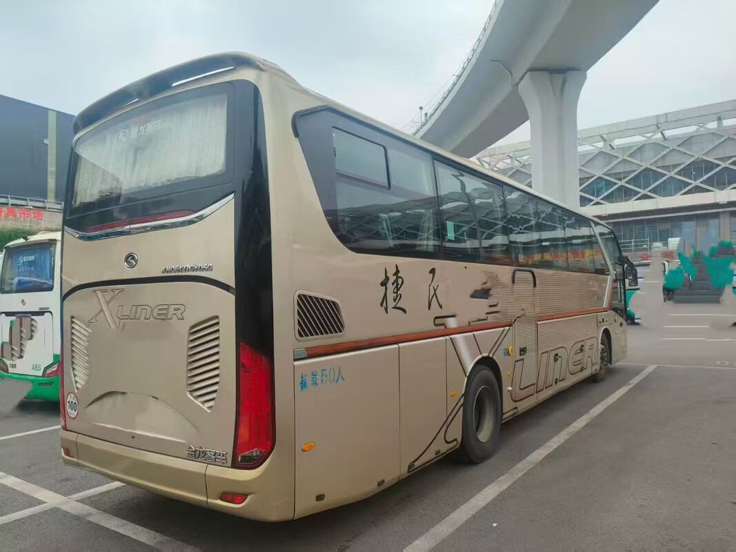 Подержанный 50-местный дизельный автобус Kinglong Coach Bus Гана Конго Вейчайский тур с двигателем Межгородские междугородные автобусы Rhd/Lhd