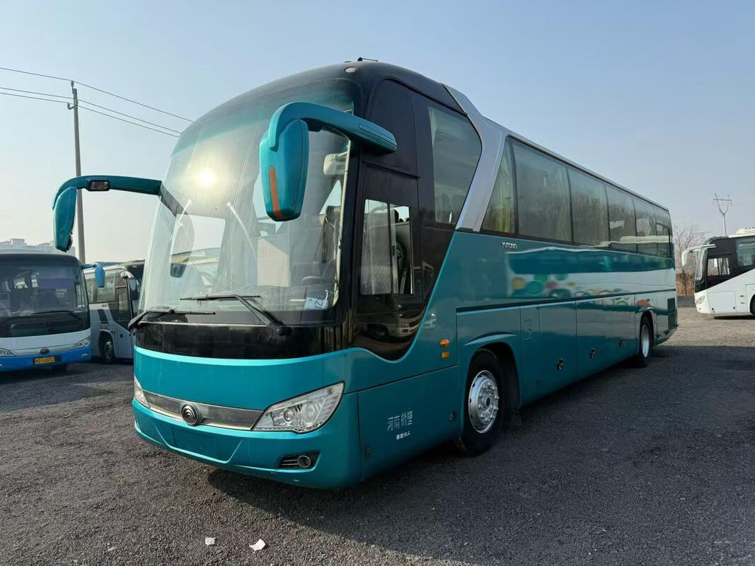 Автобус подержанный Ютонг Zk6122 Вэйчай 375hp Лист весна 50 мест Lux транспорт с кондиционером