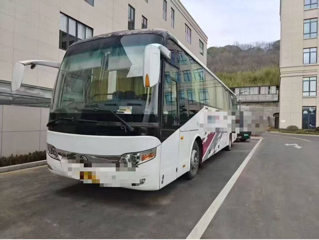 Подержанный пассажирский автобус Yutong Zk6122 Yuchai 330 л.с. Рессорная подвеска 60 мест Роскошный транспорт с кондиционером