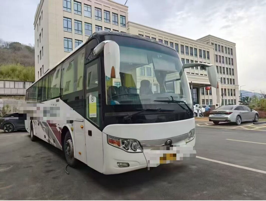 Подержанный пассажирский автобус Yutong Zk6122 Yuchai 330 л.с. Рессорная подвеска 60 мест Роскошный транспорт с кондиционером