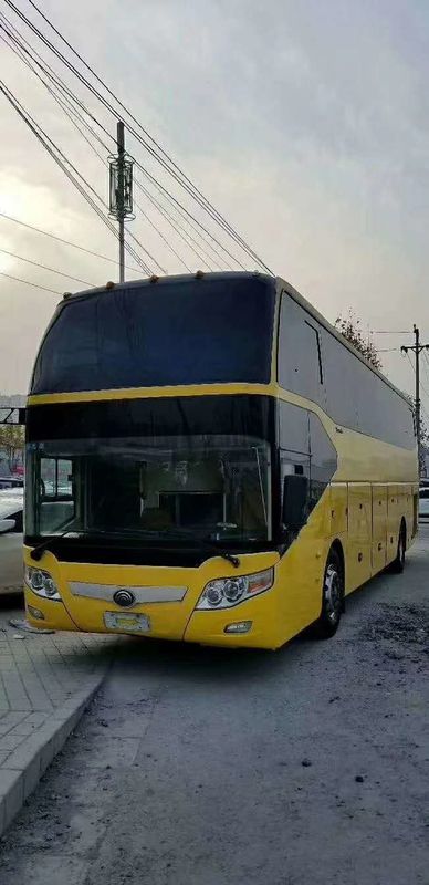 Туристический автобус Ютонг подержанный, используемые роскошные автобусы с тарельчатым тормозом колес мотора 4 Вечай
