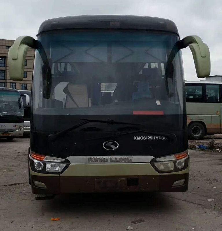 Автобус 21 места подержанный, 2-ой двигатель дизеля короля Длинн Бренда С Ючай тренера руки
