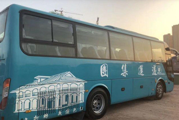 автобус Yutong ZK6908 длины 9m дизельный используемый коммерчески аттестация ISO 2015 мест года 39