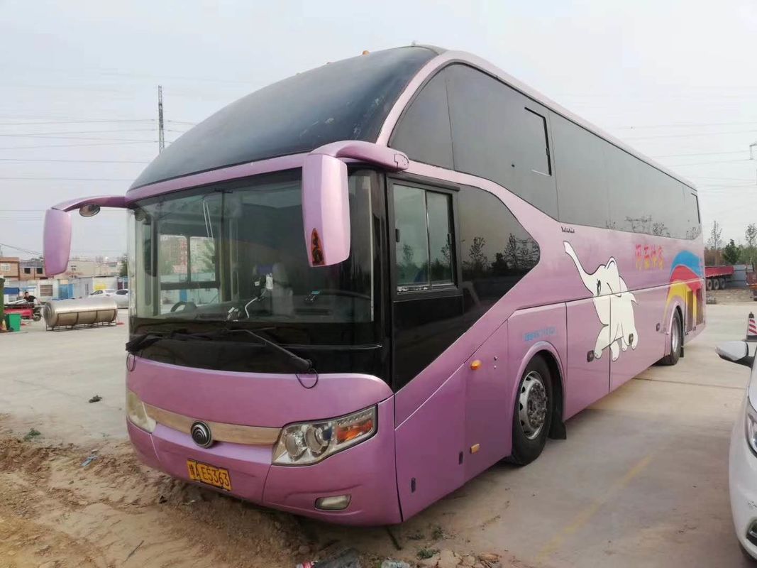 Туристический автобус YC6L330-20 подержанный Yutong 2011 двигатель ZK6127 цилиндра мест 6 года 55