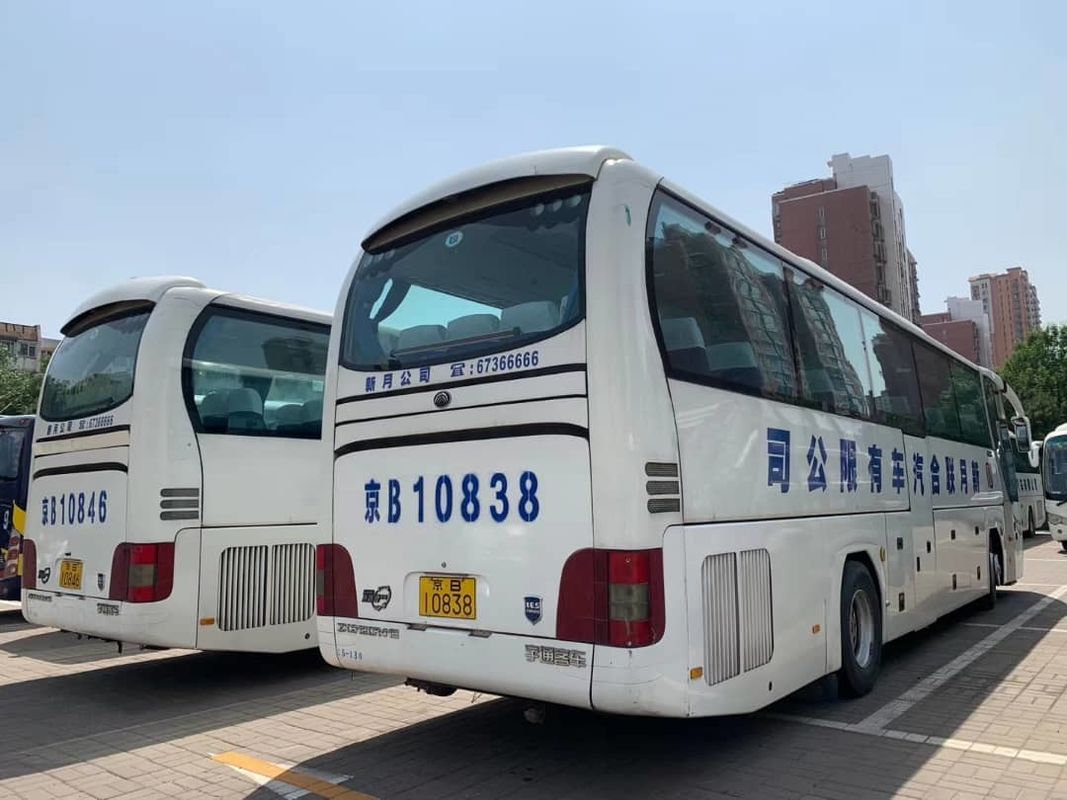 2012 автобус ZK6110 руки весны мест LHD Yutong 51 года 2-ой с белым цветом