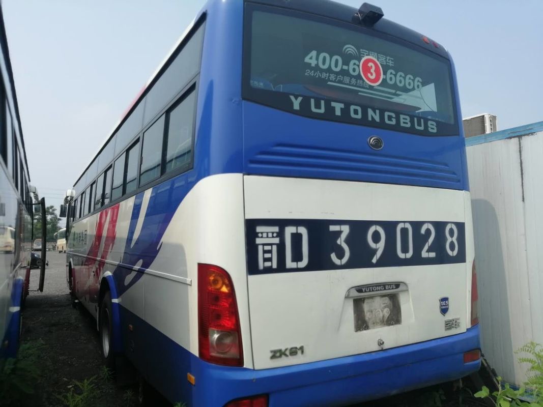 Используемый двигатель автобуса тренера мест автобуса ZK-6112D 53 Yutong используемый 110km/H передний
