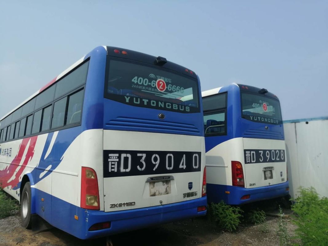 Используемый двигатель автобуса тренера мест автобуса ZK-6112D 53 Yutong используемый 110km/H передний