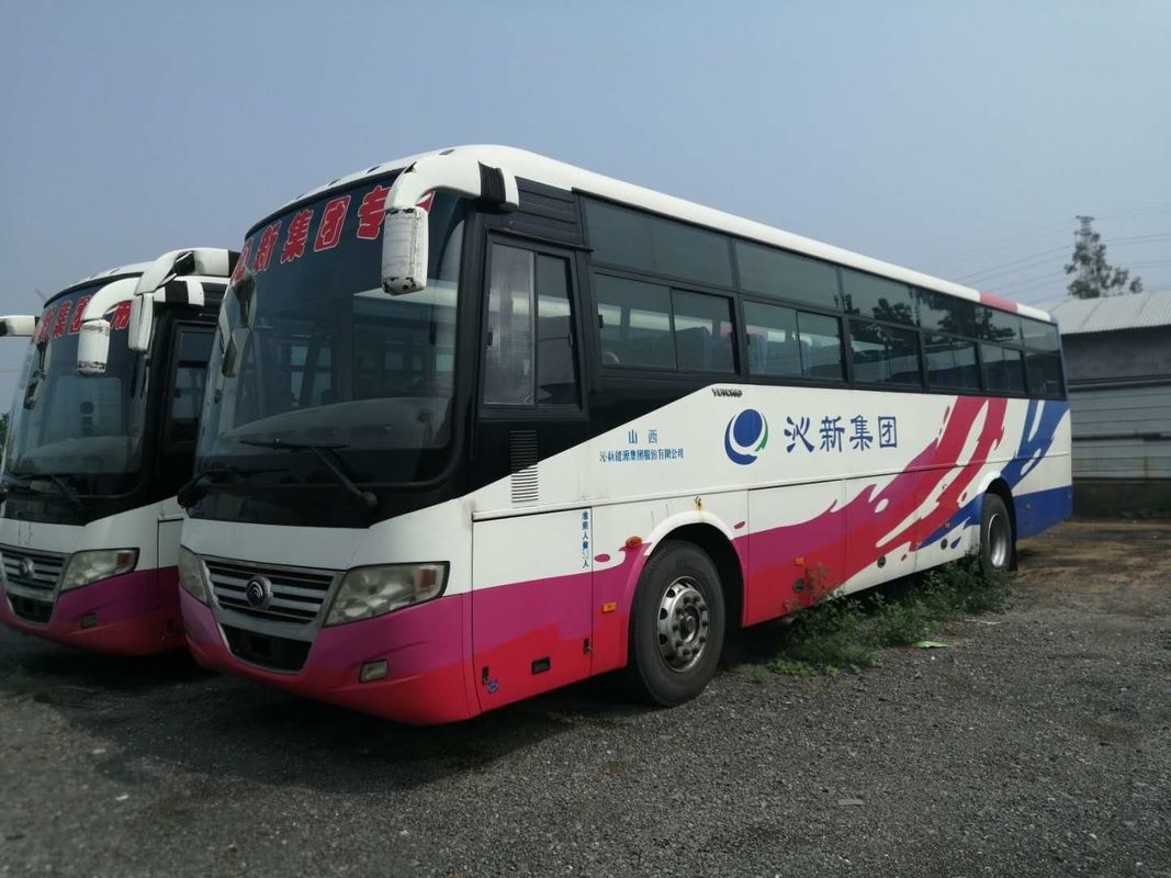 Используемый двигатель автобуса тренера мест автобуса ZK-6112D 53 Yutong используемый 110km/H передний