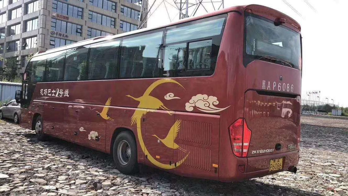 247kw места дизельного масла 50 2015 Yutong используемое год везут шасси на автобусе евро III километра двигателя Yuchai низкое стальное с AC