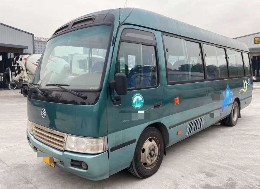 Цвет 100km/H золотого автобуса двигателя Hino мест каботажного судна 26 Gragon зеленый