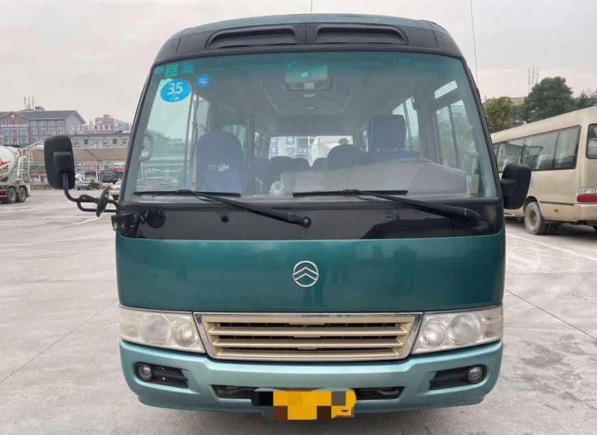 Цвет 100km/H золотого автобуса двигателя Hino мест каботажного судна 26 Gragon зеленый