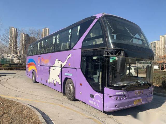 автобусы пассажира автобуса тренера евро IV автобуса тренера Youngman JNP6121 55 высоты 3.8m используемые местами