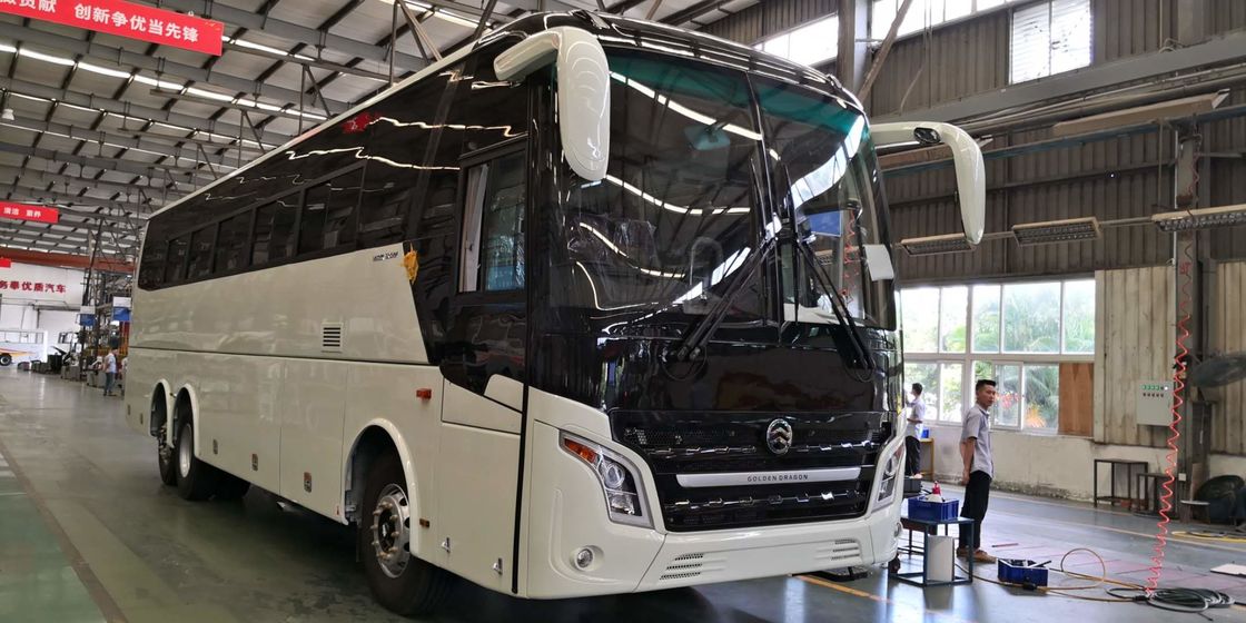 Новое фронт Cummins Engine туристического автобуса евро II цапфы бренда двойное дизельный везет 58-70 дракона на автобусе используемого местами золотого XML6125