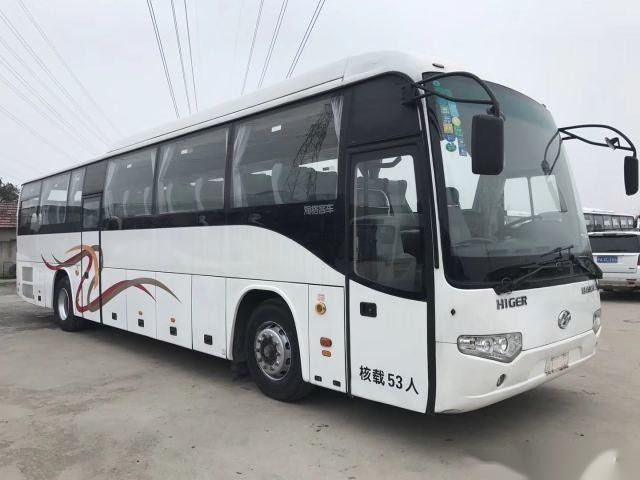 Низкими места модели KLQ6129 53 бренда автобуса тренера хорошего состояния евро III шасси воздушной подушки километра используемые двойными дверями более высокие