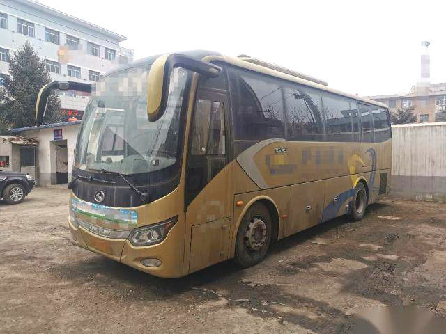38 шасси воздушной подушки евро v цилиндров 270hp двигателя 6 Yuchai мест туристический автобус Kinglong управления рулем заднего левый используемый XMQ6901