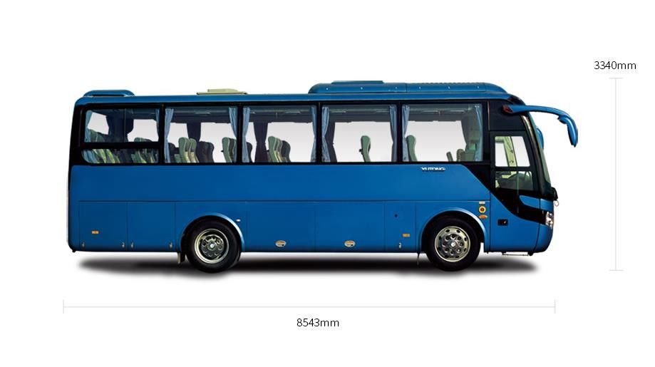 6 автобуса yutong автошины мест ZK6858 двигателя 35 совершенно нового задних с ценой disoucnt в продвижении