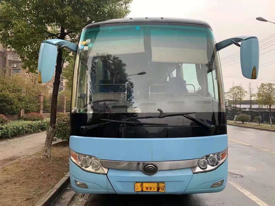 Используемый тренер бренд ZK6117 65 Yutong автобуса усаживает пассажира двигателя 120km/H Yuchai задней одиночной используемого дверью везет левое управление рулем на автобусе