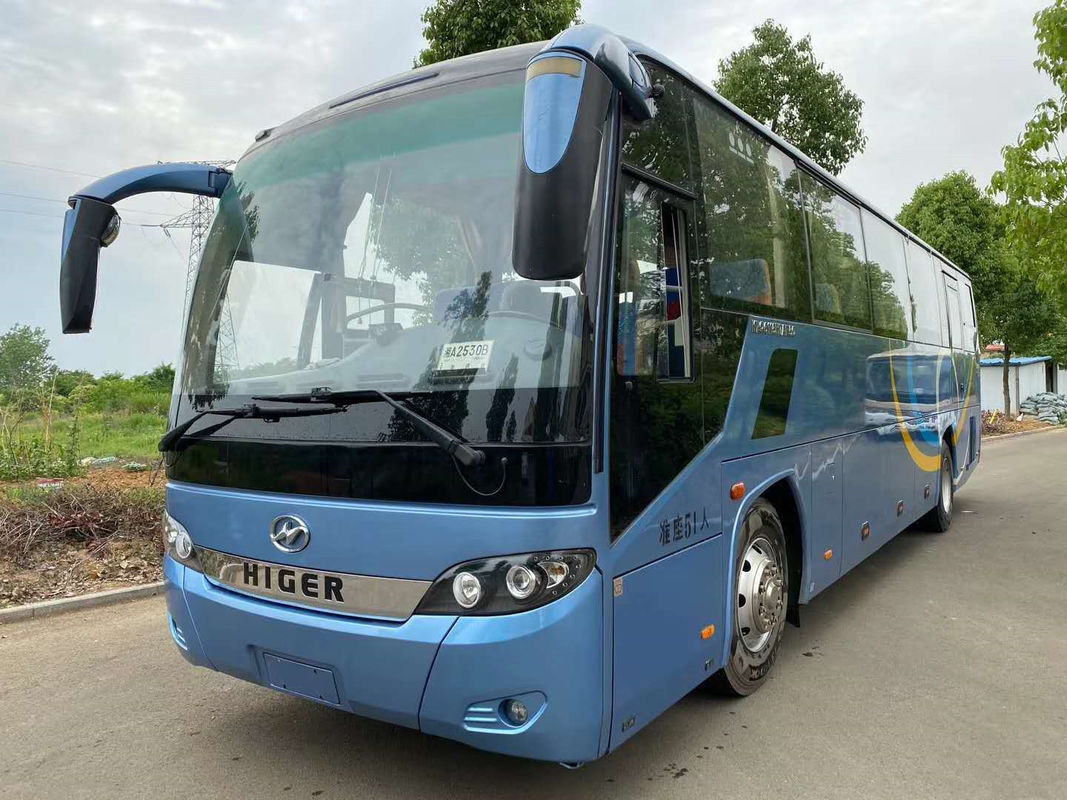 Настоящее новое прибытие использовало более высокие места автобуса 51 тренера KLQ6115 половина используемая двигателем дизеля автобуса Yuchai бежит хорошее