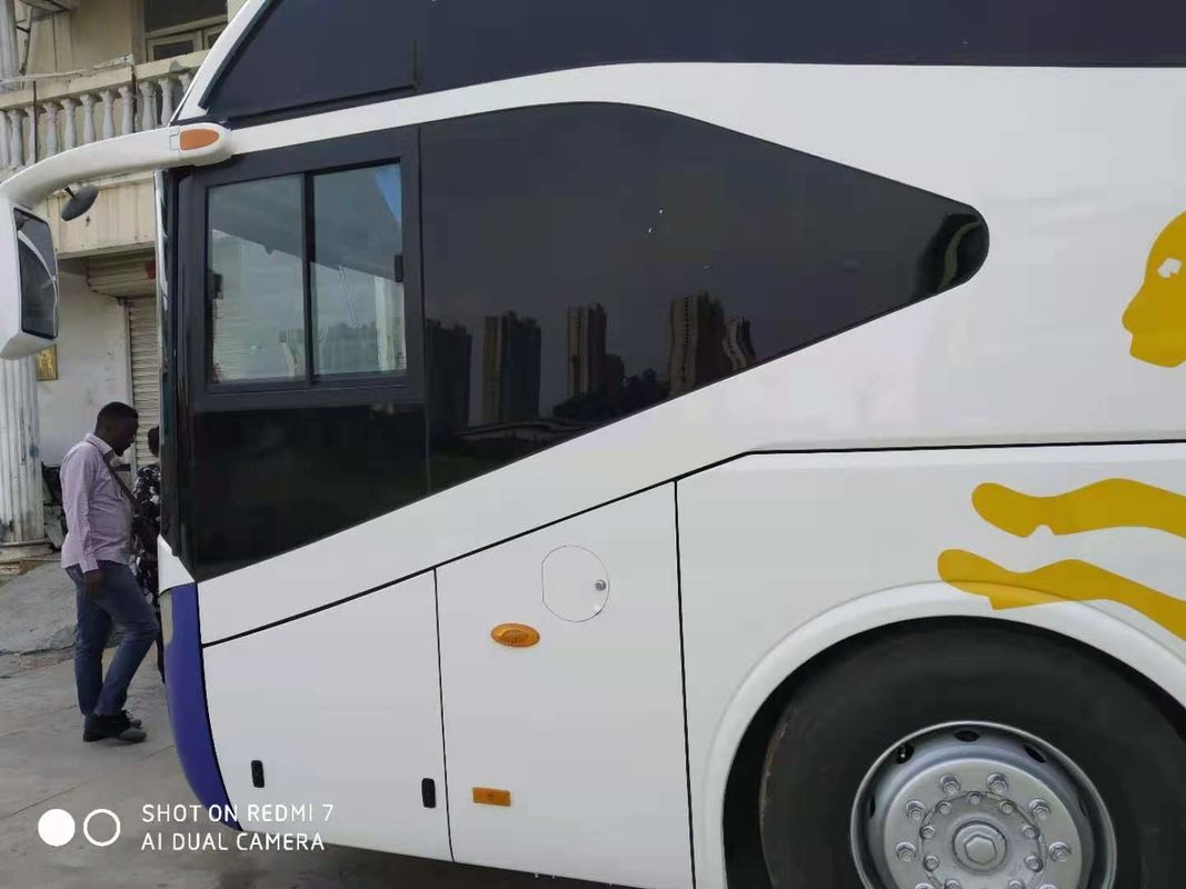53 используемый местами автобус тренера Yutong ZK6117 используемый автобусом двигатель дизеля 2012 год ОТСУТСТВИЕ аварии