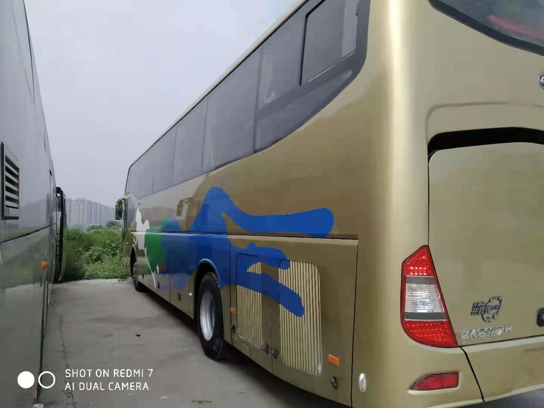 55 используемый местами автобус тренера Yutong ZK6127 используемый автобусом двигатель дизеля 2012 год в хорошем состоянии