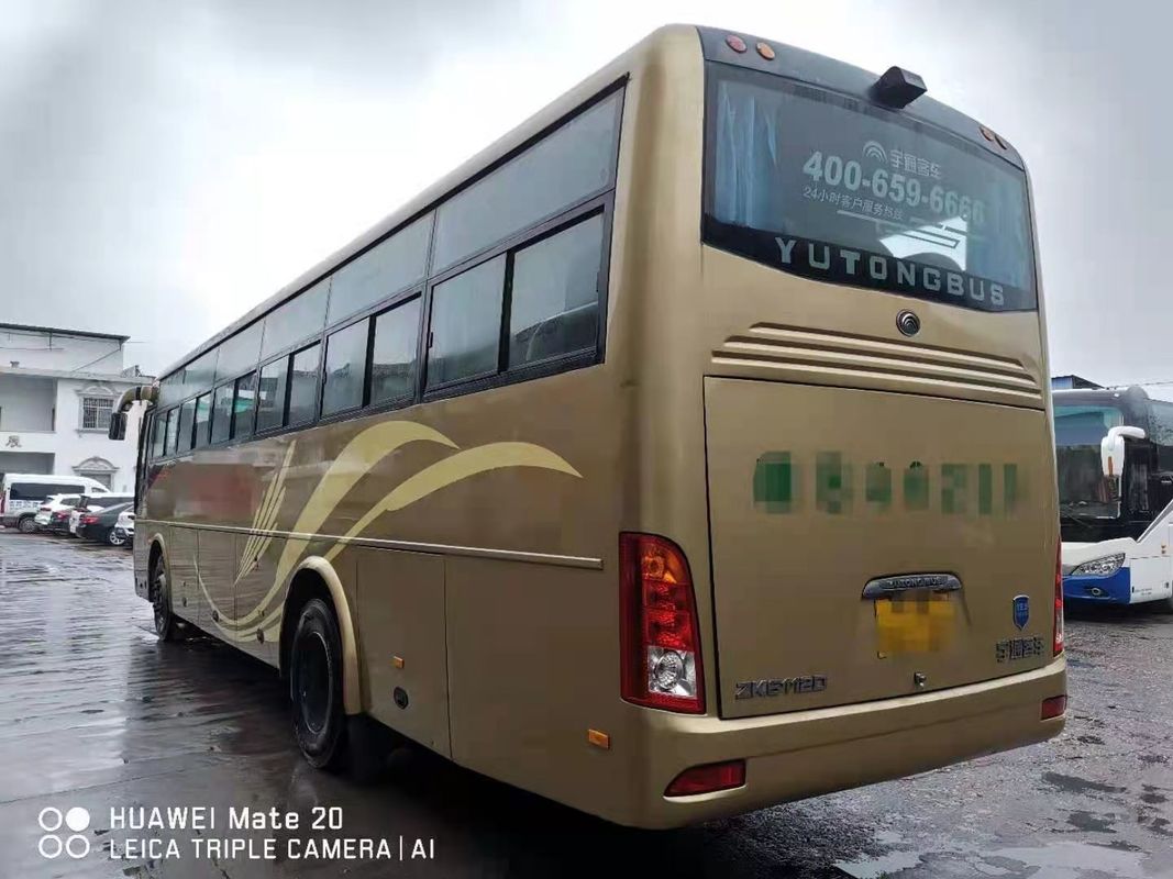 Дизельным передним используемые двигателем места автобуса ЗК6112Д 52 Ютонг желтеют левую модель ручного привода