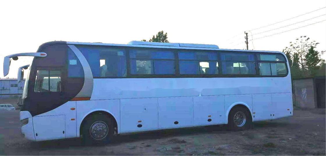 Используемые места автобуса ZK6110 51 Yutong использовали двойные двери управления рулем стального шасси туристического автобуса левые