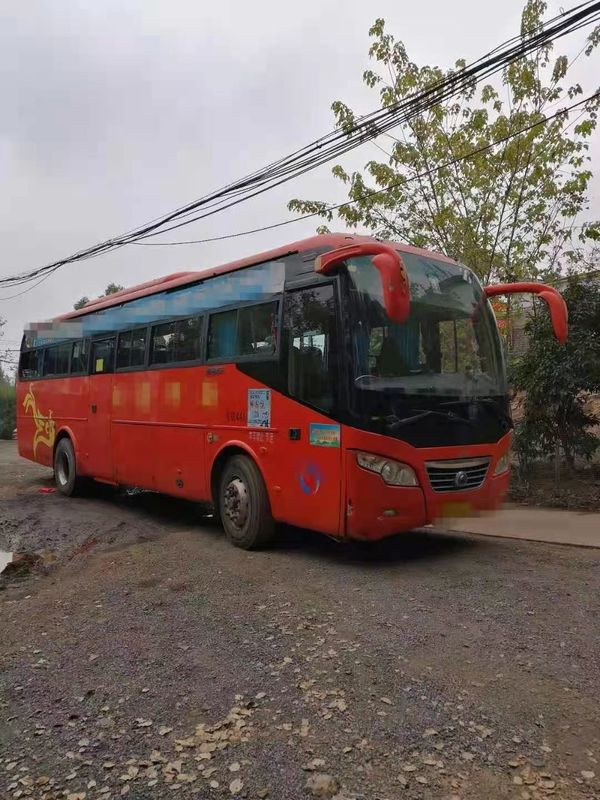 44 используемый местами автобус тренера Yutong ZK6102D используемый автобусом двигатель фронта 2014 год управляя двигателями дизеля LHD
