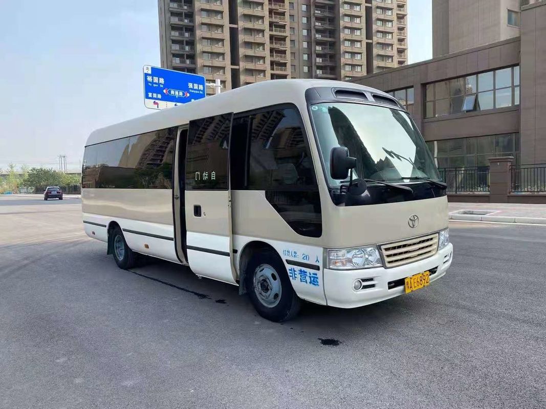 Используемое каботажное судно Тойота автобуса мест двигателя 20 автобуса 2TR каботажного судна мини вышло дверь ручного привода полностью автоматическая
