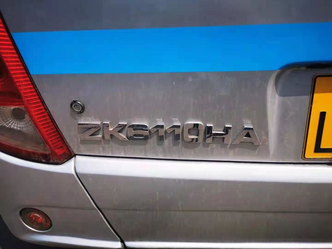 Используйте пробег автобуса ZK6110 35000km Yutong 51 место автобус 2012 год используемый руководством дизельный для пассажира