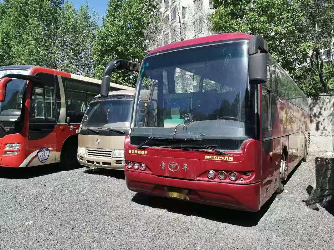 Используемые двойные двери воздушной подушки шасси 48seats автобуса NEOPLAN Youngman вышли управляя задним используемый двигателем автобус пассажира