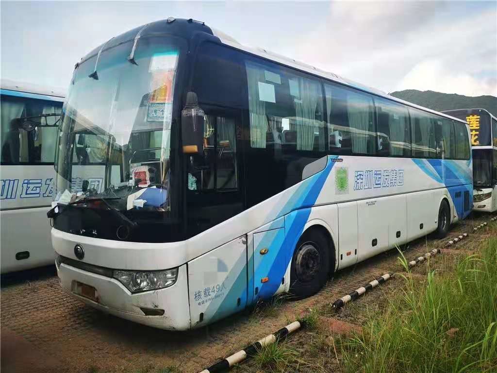 Используемое шасси воздушной подушки двигателя 336kw мест WP.10 автобуса ZK6122 49 Yutong заднее использовало автобус тренера