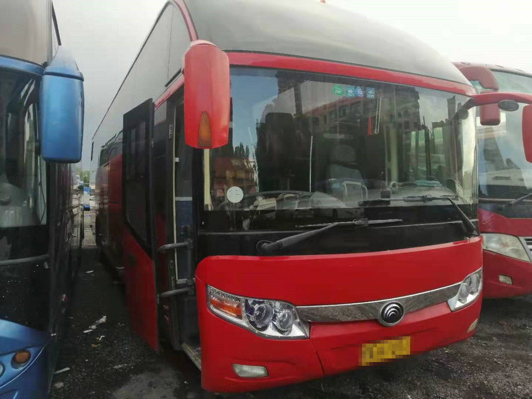 54 используемый местами автобус тренера Yutong ZK6127H используемый автобусом двигатель дизеля 2011 года в хорошем состоянии